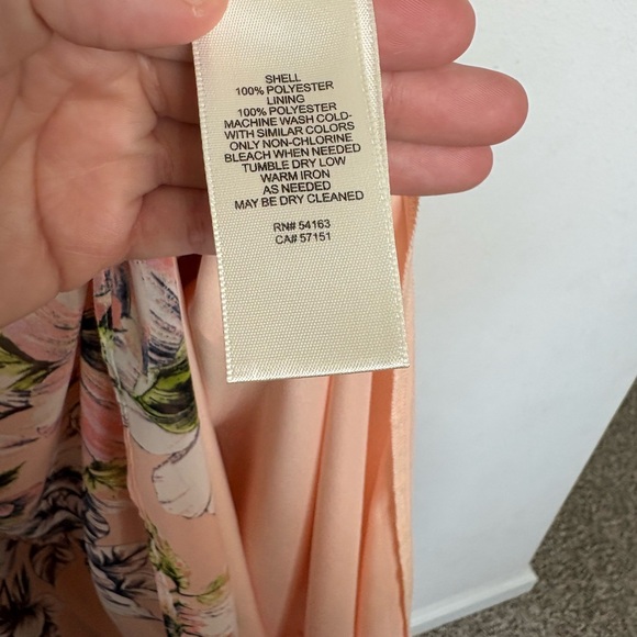 Eliza J Asymmetrical Pink Floral Dress - Picture 5 of 5